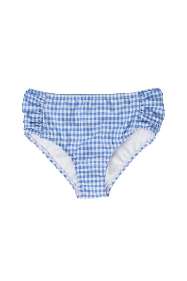 Mini Mid Rise Ruched Bottom in Blakely Gingham