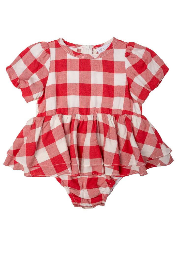 Baby Picnic Skirt Romper - FINAL SALE