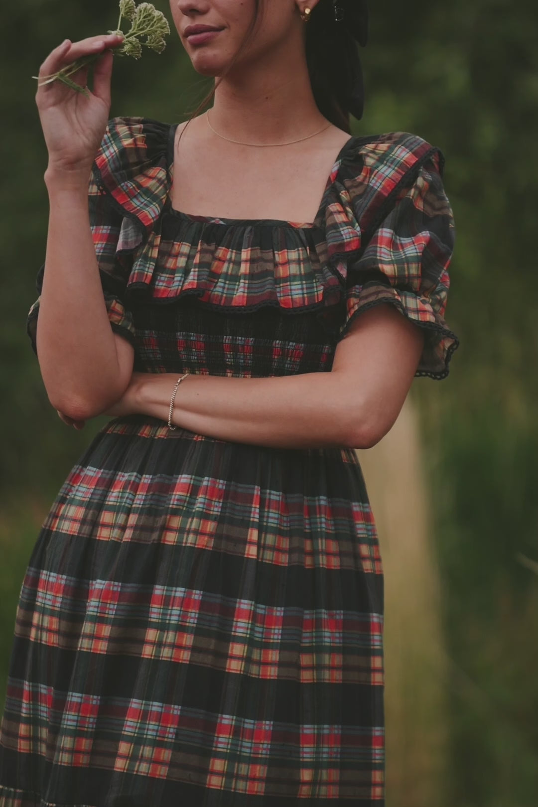 Gracie Dress in Plaid - FINAL SALE