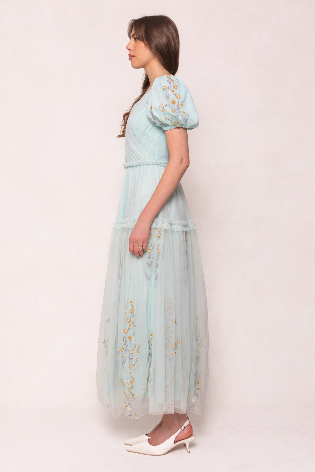Annalette Dress in Blue