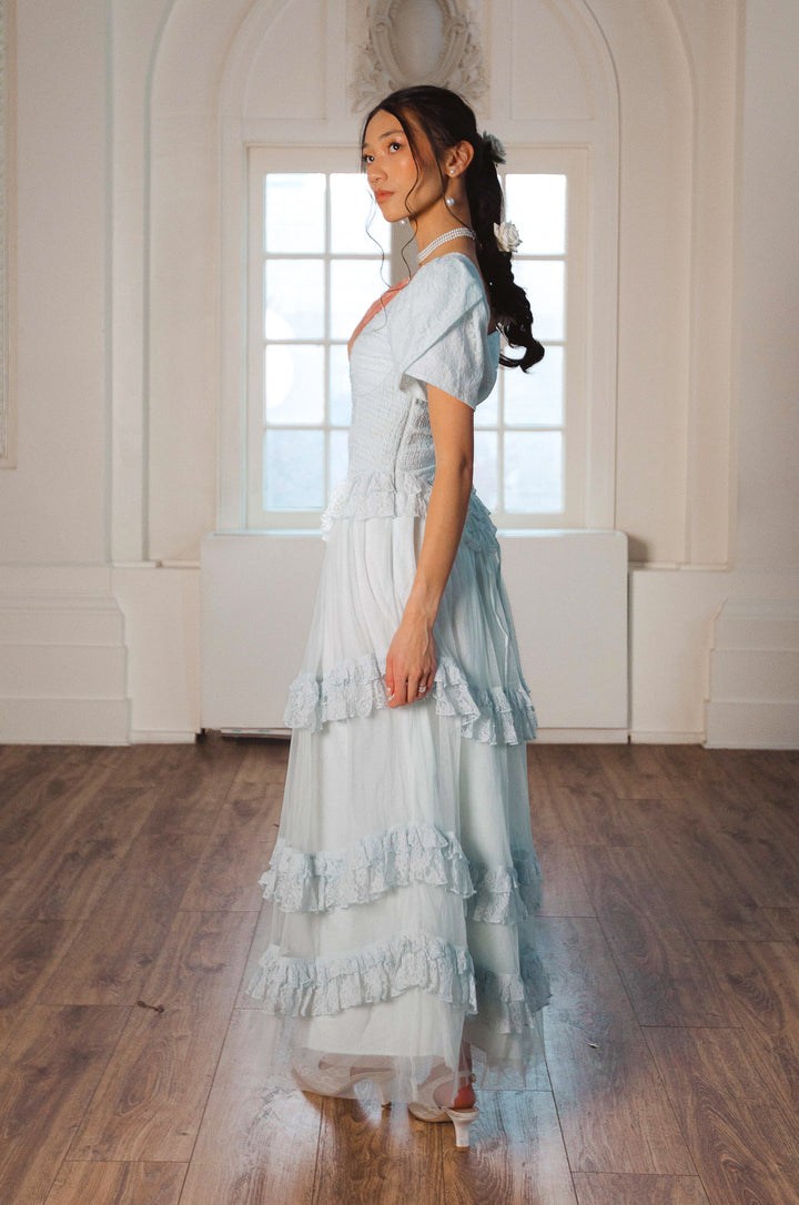 Raya Dress in Powder Blue - FINAL SALE