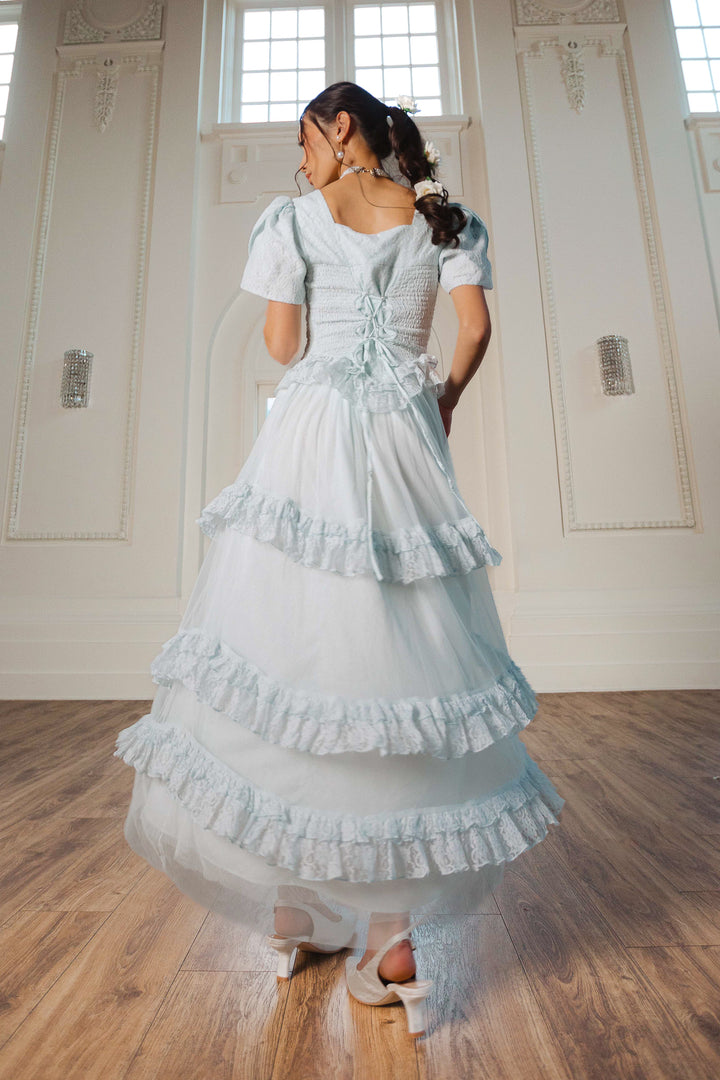 Raya Dress in Powder Blue - FINAL SALE