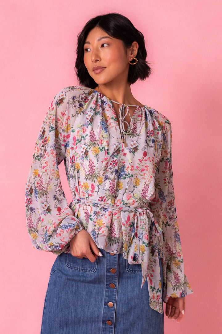 Imogen Top in Cordelia Floral - FINAL SALE