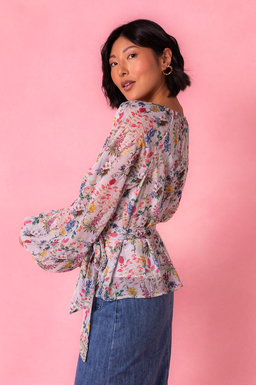 Imogen Top in Cordelia Floral - FINAL SALE