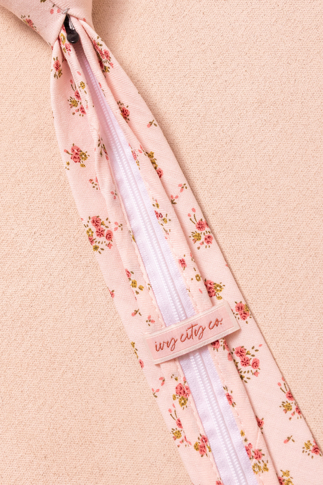 Ties in Madeline Pink Floral