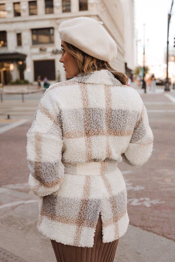 Stetson Coat in Plaid - FINAL SALE