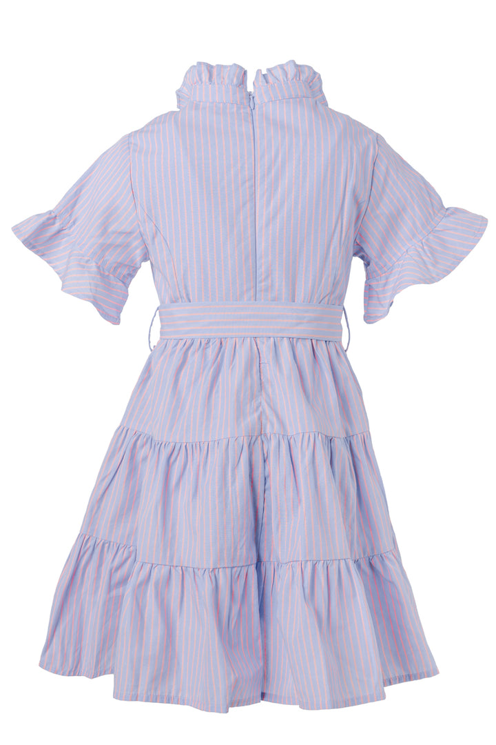 Mini Sutton Dress in Pinstripe - FINAL SALE