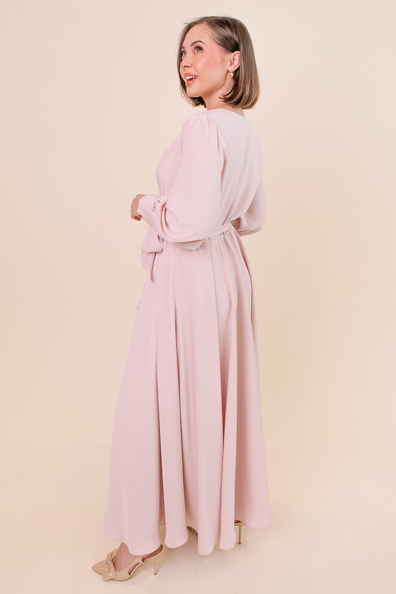 Andie Dress in Powder Pink-Adult