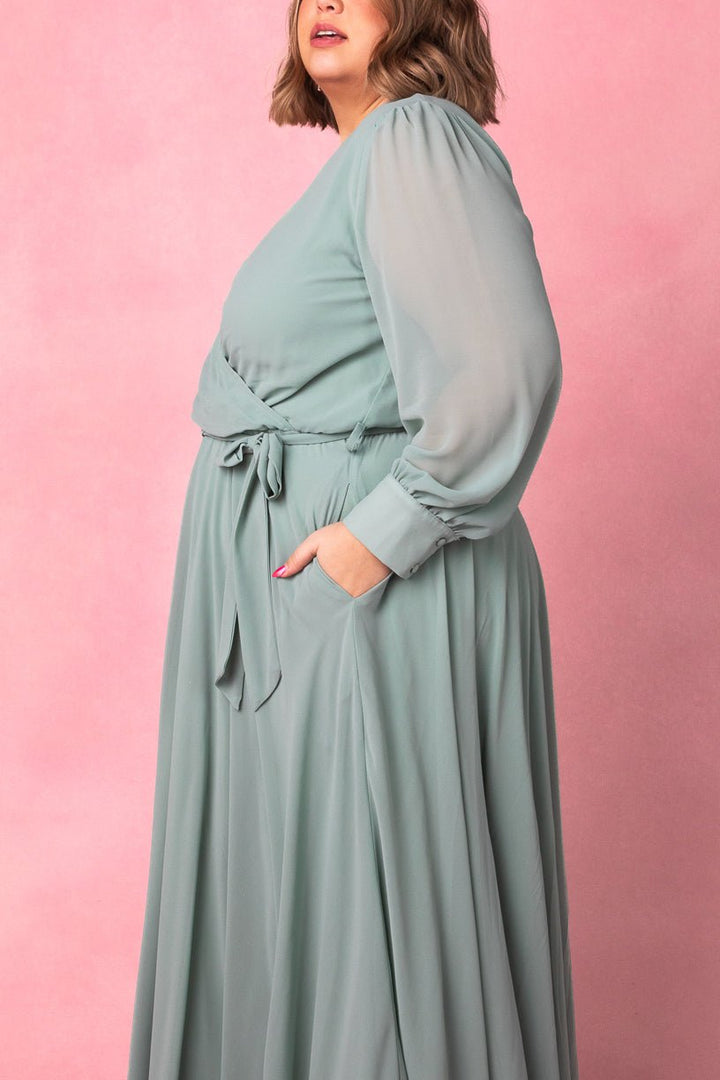 Andie Dress in Sage-Adult