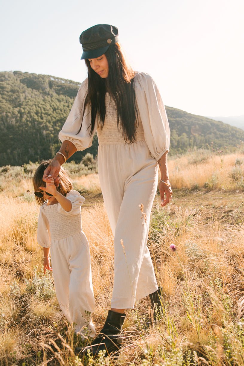 Arianna Jumpsuit in Cream-Adult