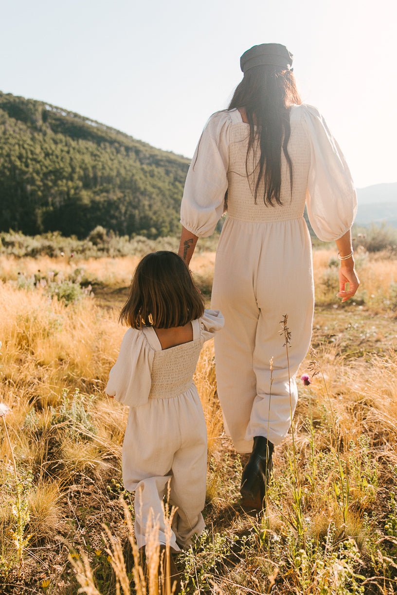 Arianna Jumpsuit in Cream-Adult