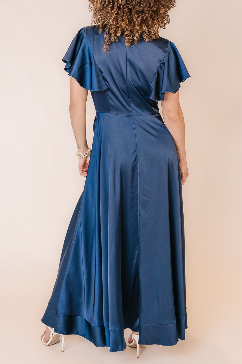 Callie Dress in Navy-Adult