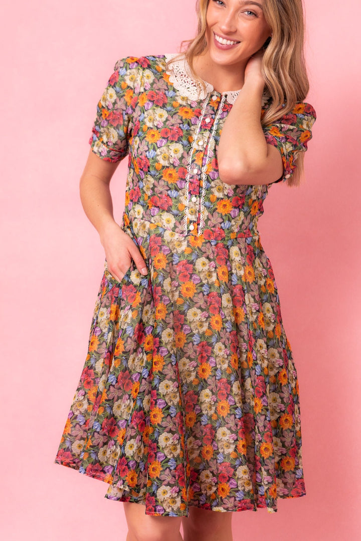 Cambridge Dress Made With Liberty Fabric - FINAL SALE