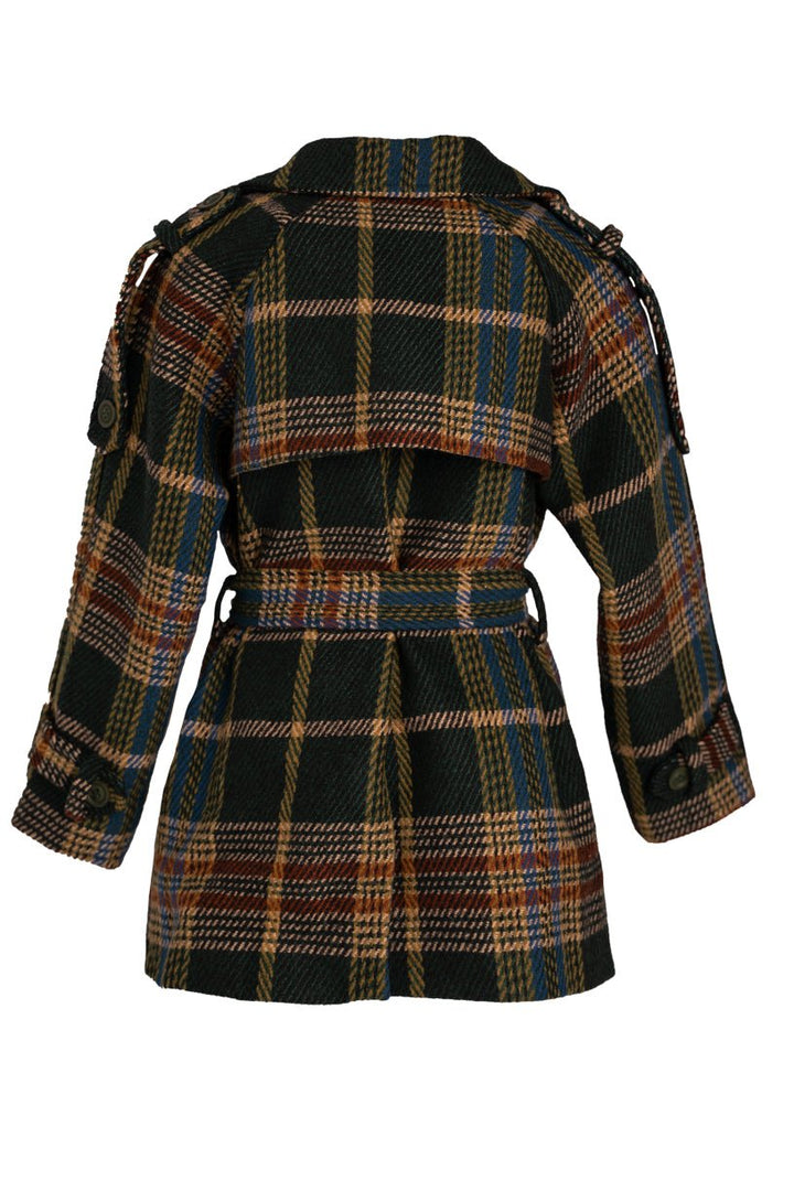 Mini Holly Plaid Coat - FINAL SALE-Mini