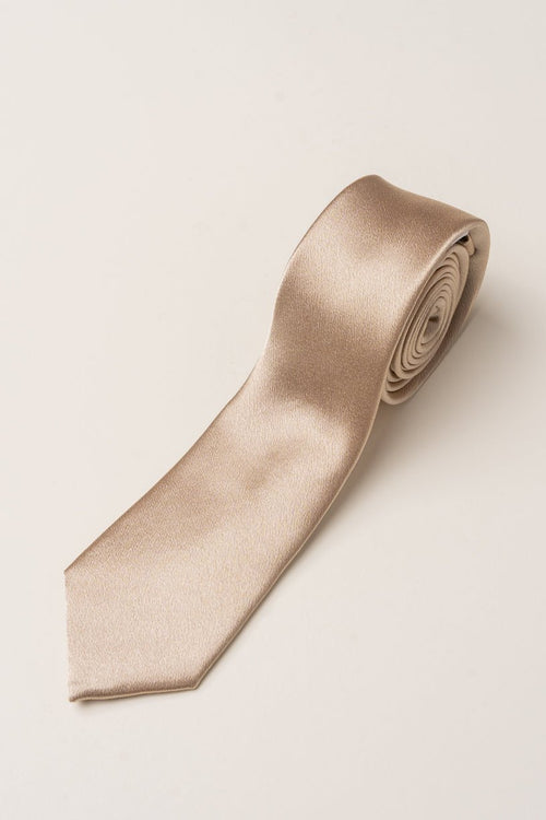 Mens Max Tie in Champagne