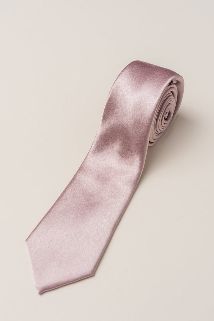 Max Mens Tie in Blush-Adult