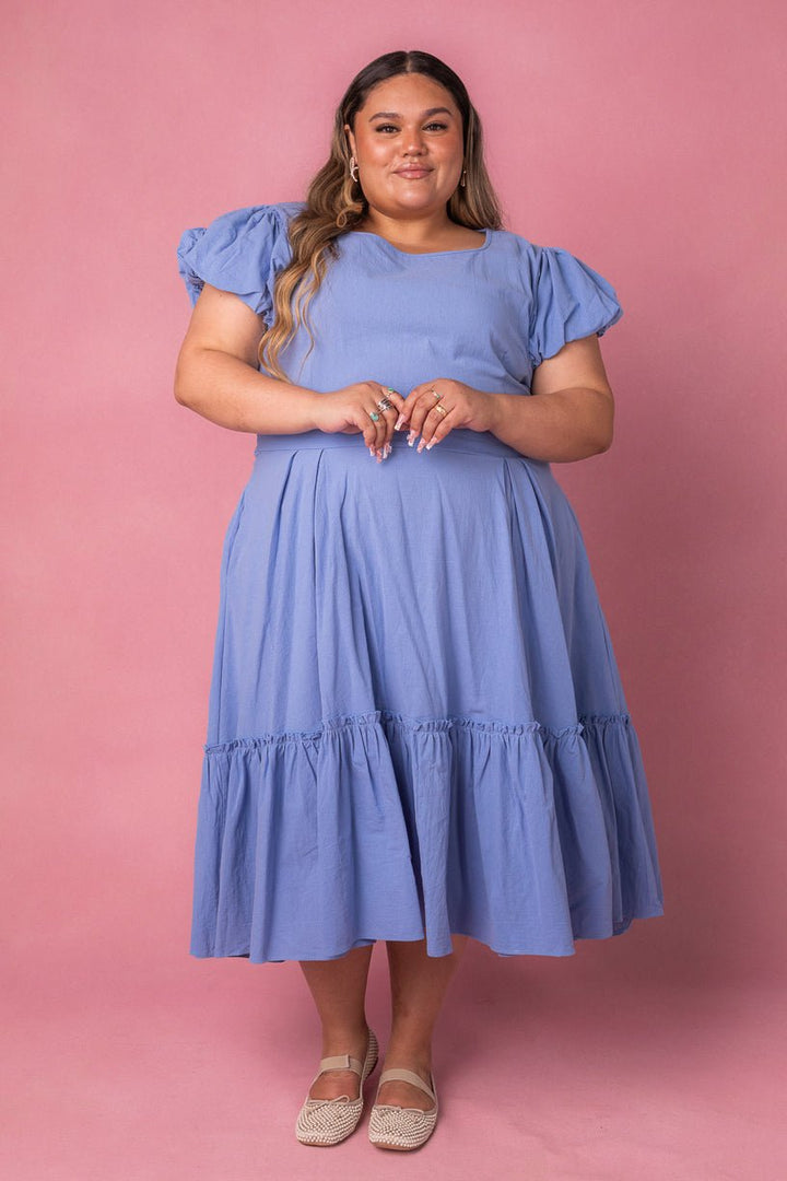 Dahlia Dress in Blue - FINAL SALE