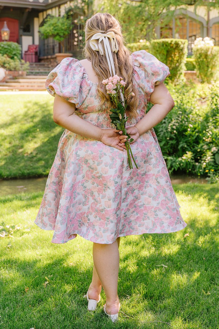 Ivanna Dress in Pastel Floral - FINAL SALE-Adult