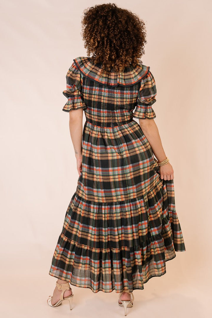 Gracie Dress in Plaid - FINAL SALE-Adult