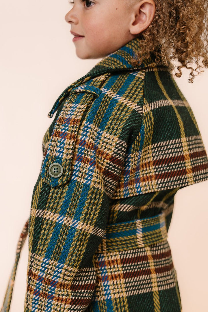 Mini Holly Plaid Coat - FINAL SALE-Mini