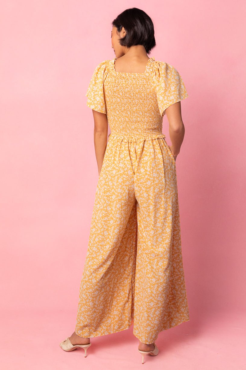 Indie Jumpsuit in Yellow-Adult