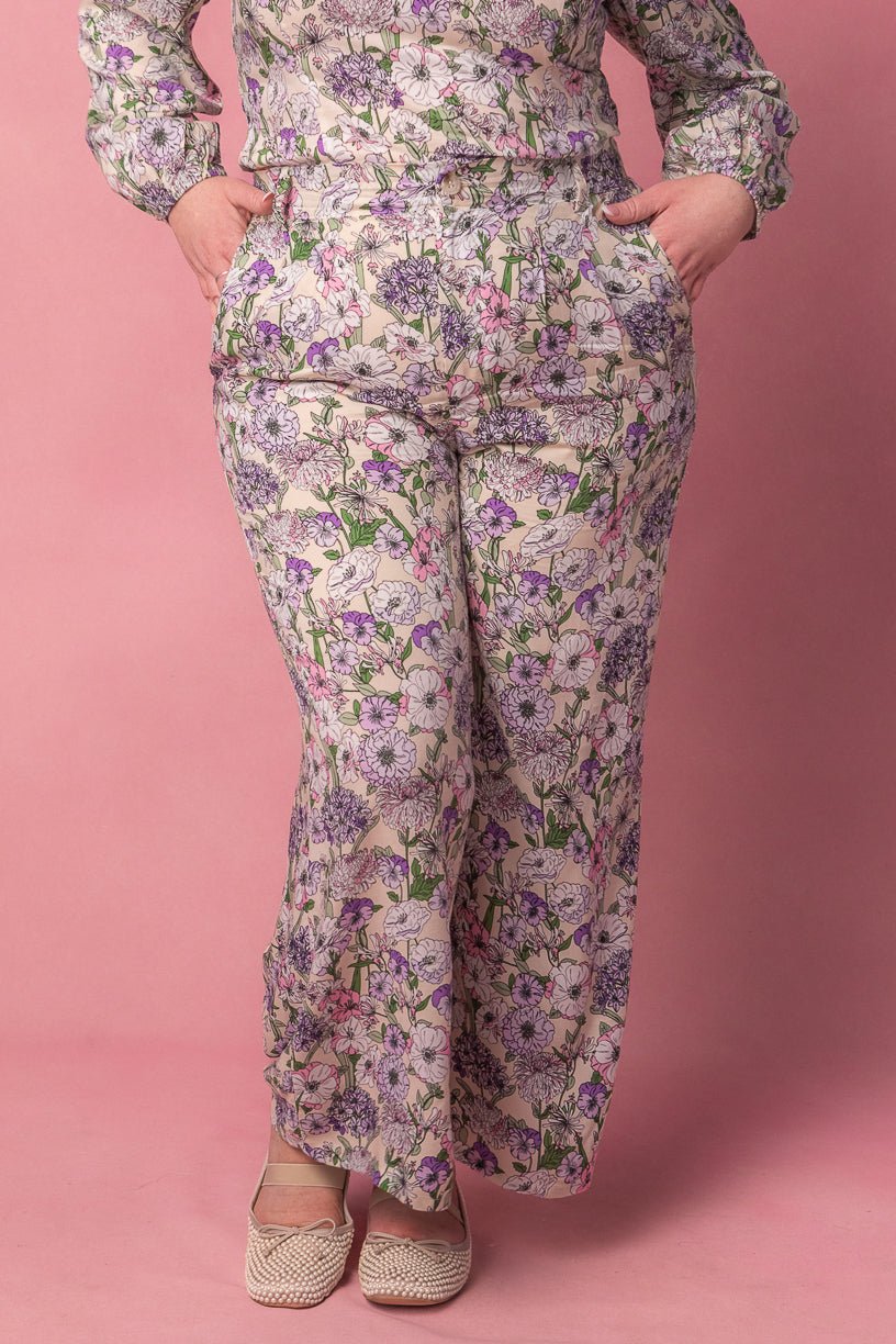 Lo Pants in Floral Bloom-Adult