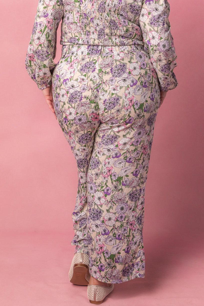 Lo Pants in Floral Bloom-Adult