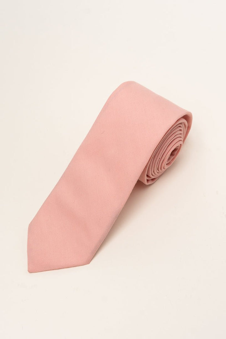 Max Mens Tie in Spring Pink-Adult