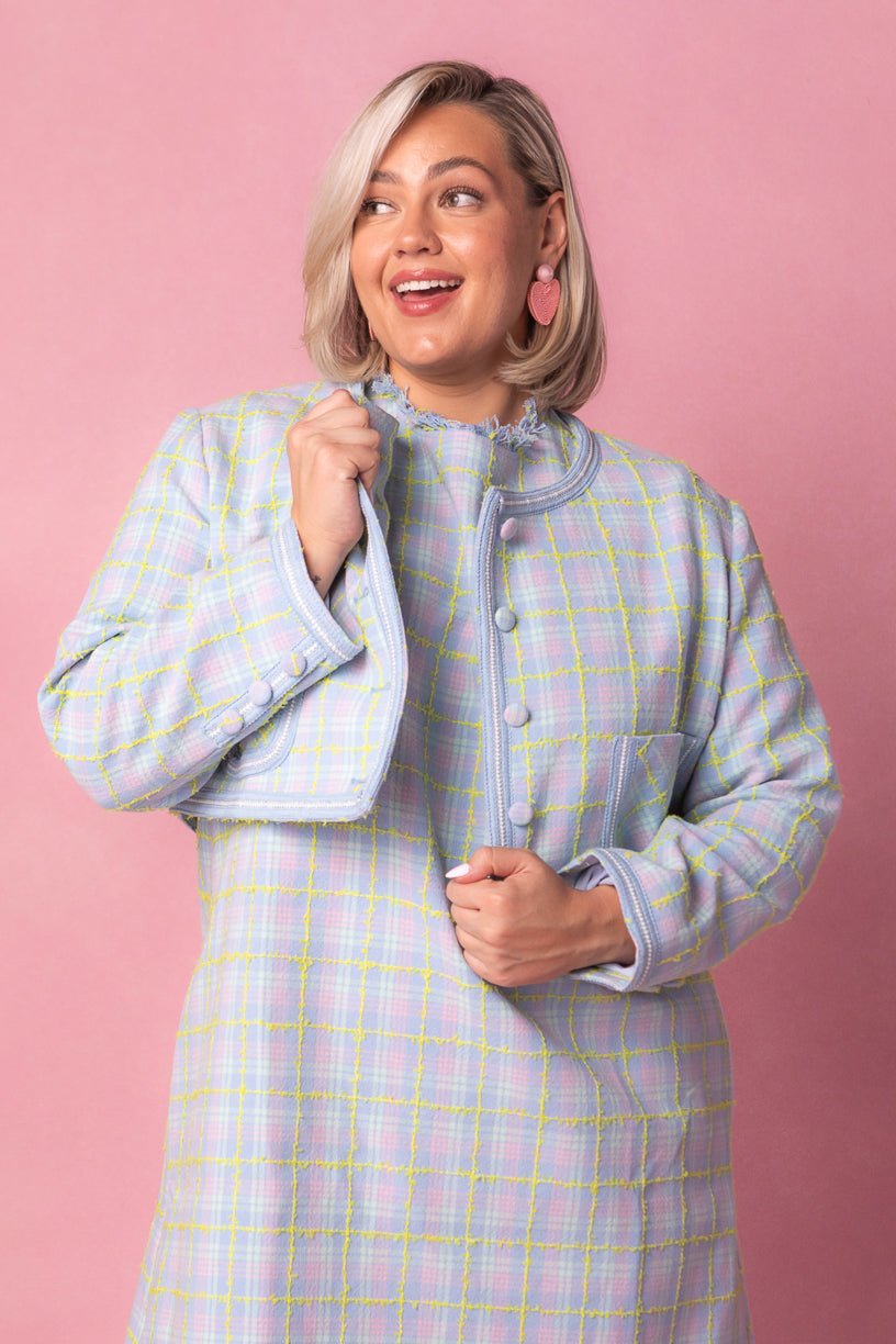 Reese Jacket in Periwinkle Blue-Adult