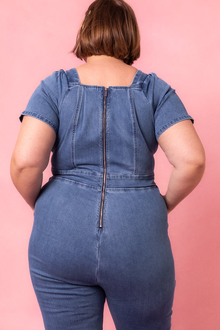 Ryan Denim Jumpsuit-Adult