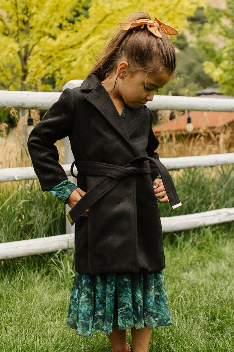 Mini Sloane Coat in Black - FINAL SALE-Mini