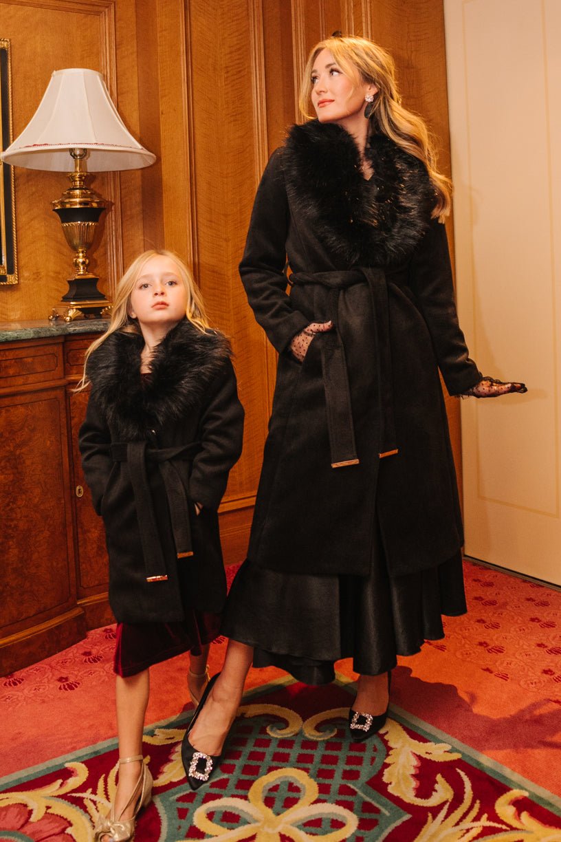 Mini Sloane Coat in Black - FINAL SALE-Mini