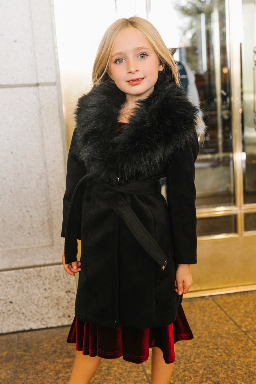 Mini Sloane Coat in Black - FINAL SALE-Mini