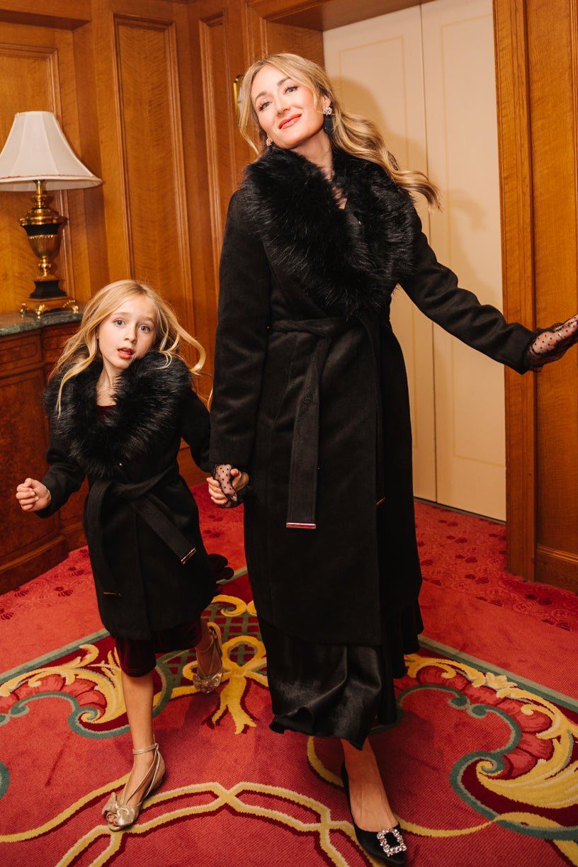 Mini Sloane Coat in Black - FINAL SALE-Mini