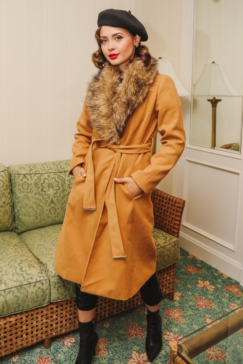 Sloane Coat in Camel - FINAL SALE-Adult