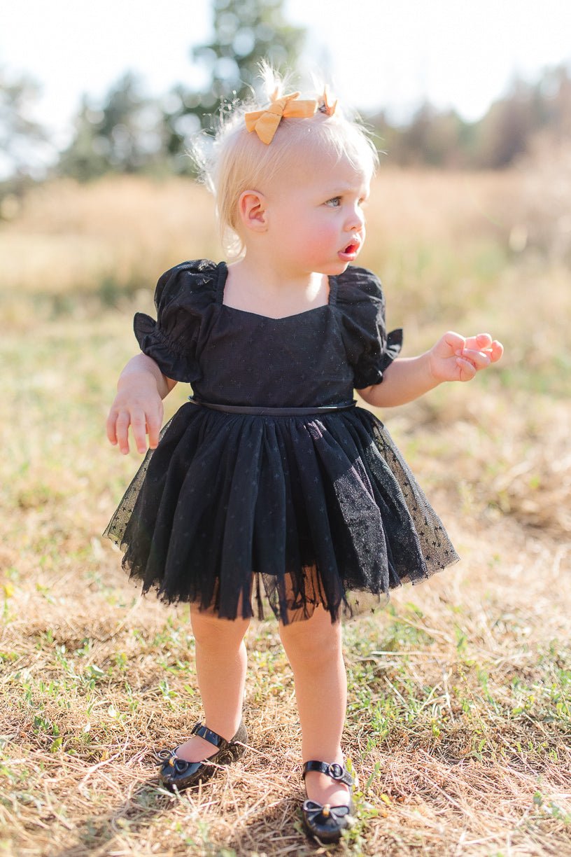 Baby Ballerina Dress Set in Black-Baby