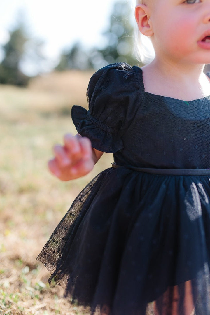 Baby Ballerina Dress Set in Black-Baby