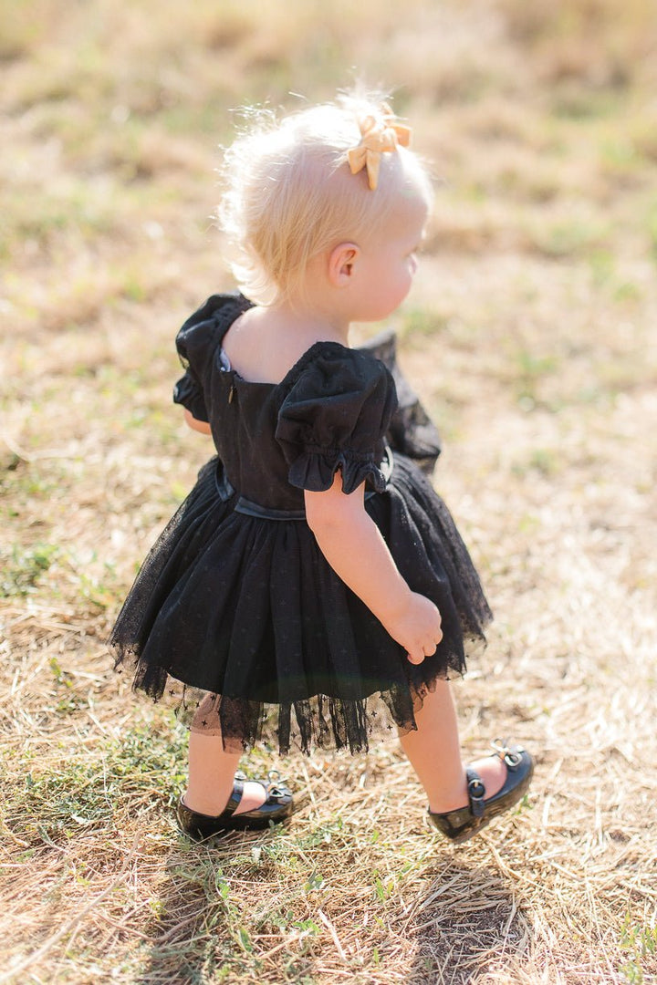 Baby Ballerina Dress Set in Black-Baby