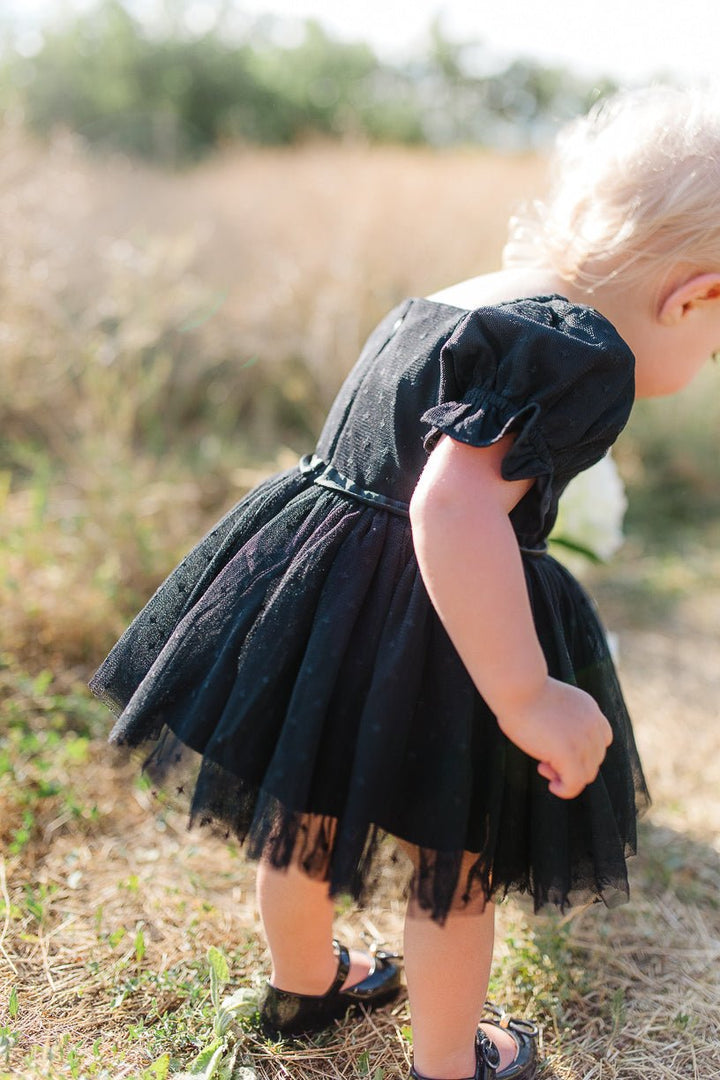 Baby Ballerina Dress Set in Black-Baby