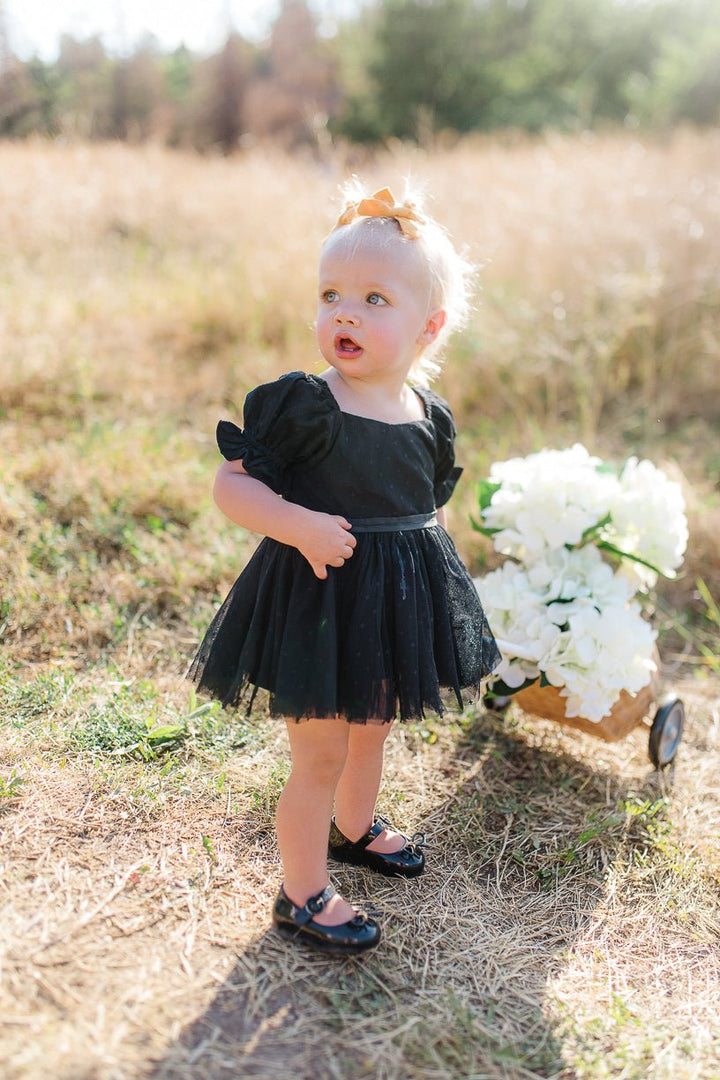 Baby Ballerina Dress Set in Black-Baby