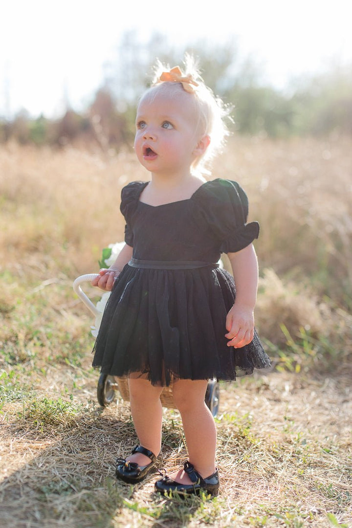 Baby Ballerina Dress Set in Black-Baby