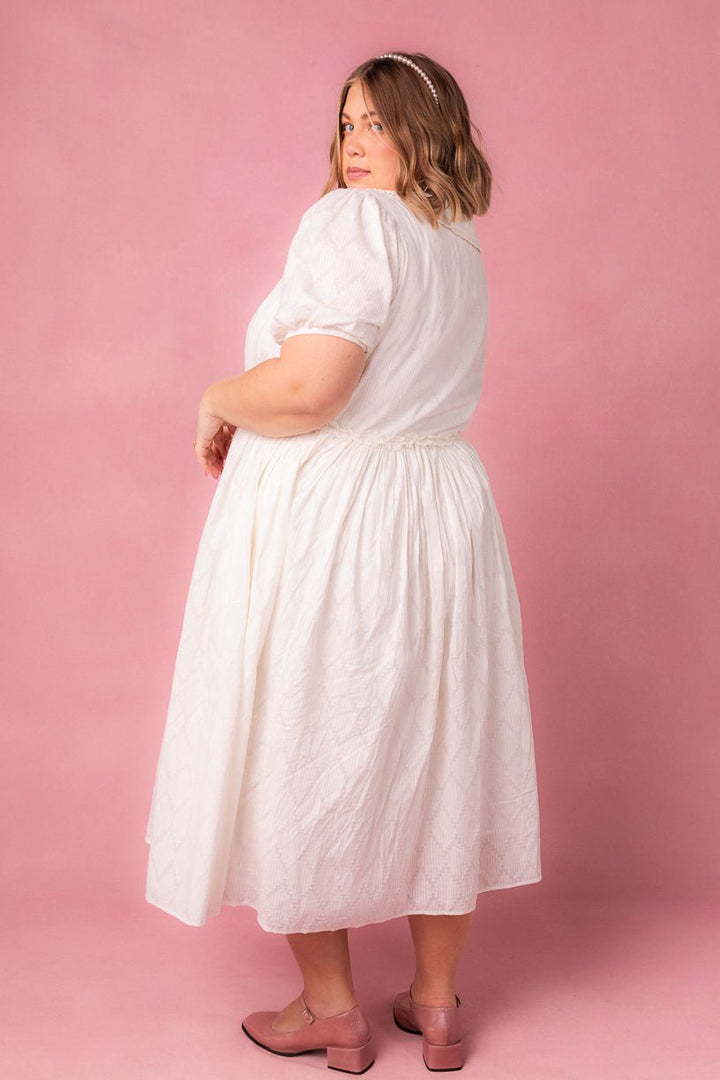 Betty Dress in White - FINAL SALE