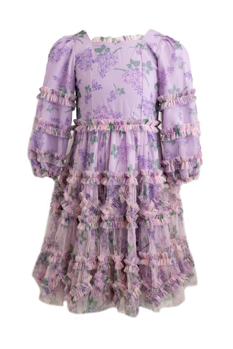 Mini Catherine Dress in Lavender-Mini