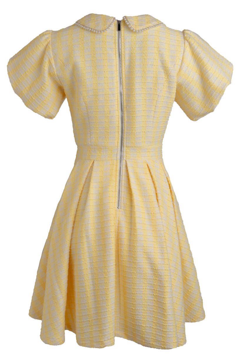 Celine Dress in Yellow-Adult