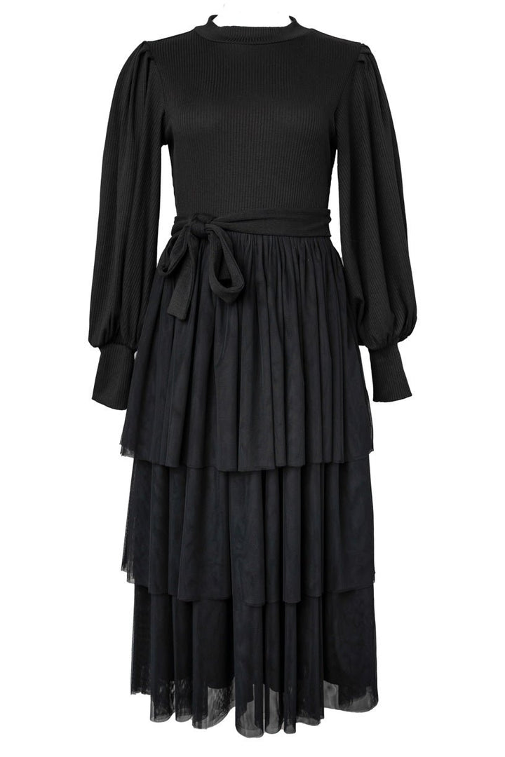 Cosette Midi Dress in Black - FINAL SALE-Adult