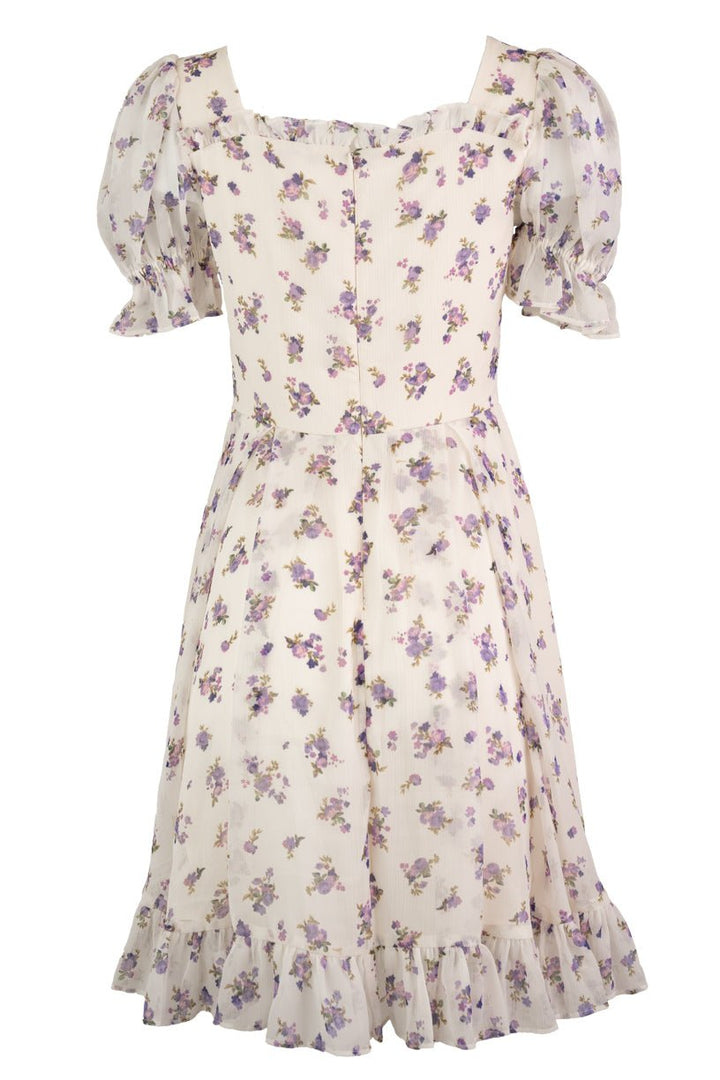 Dolly Dress in Violet Rose-Adult