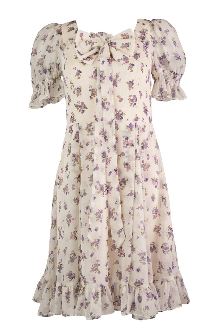 Dolly Dress in Violet Rose-Adult