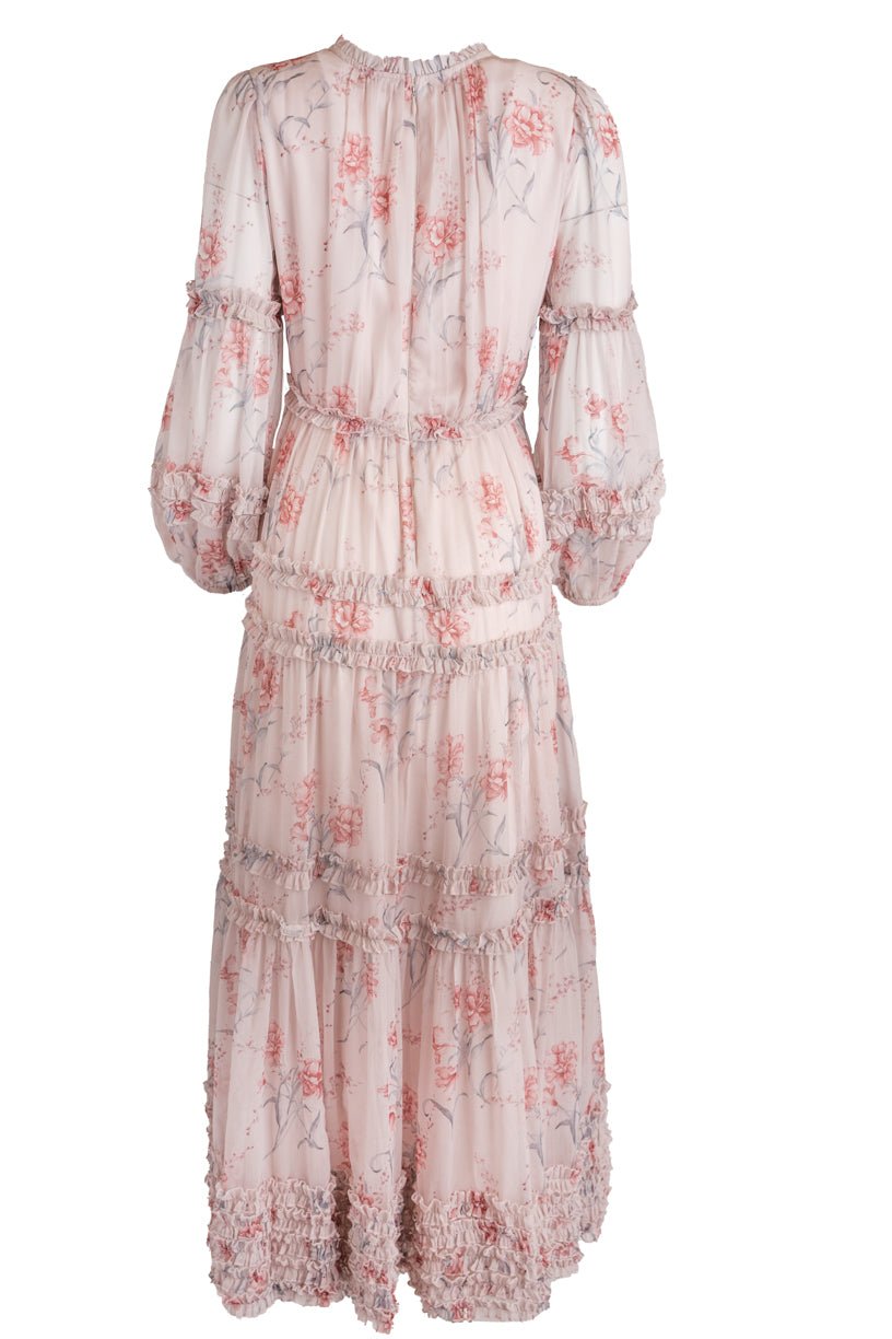 Geneva Dress in Mauve Floral-Adult