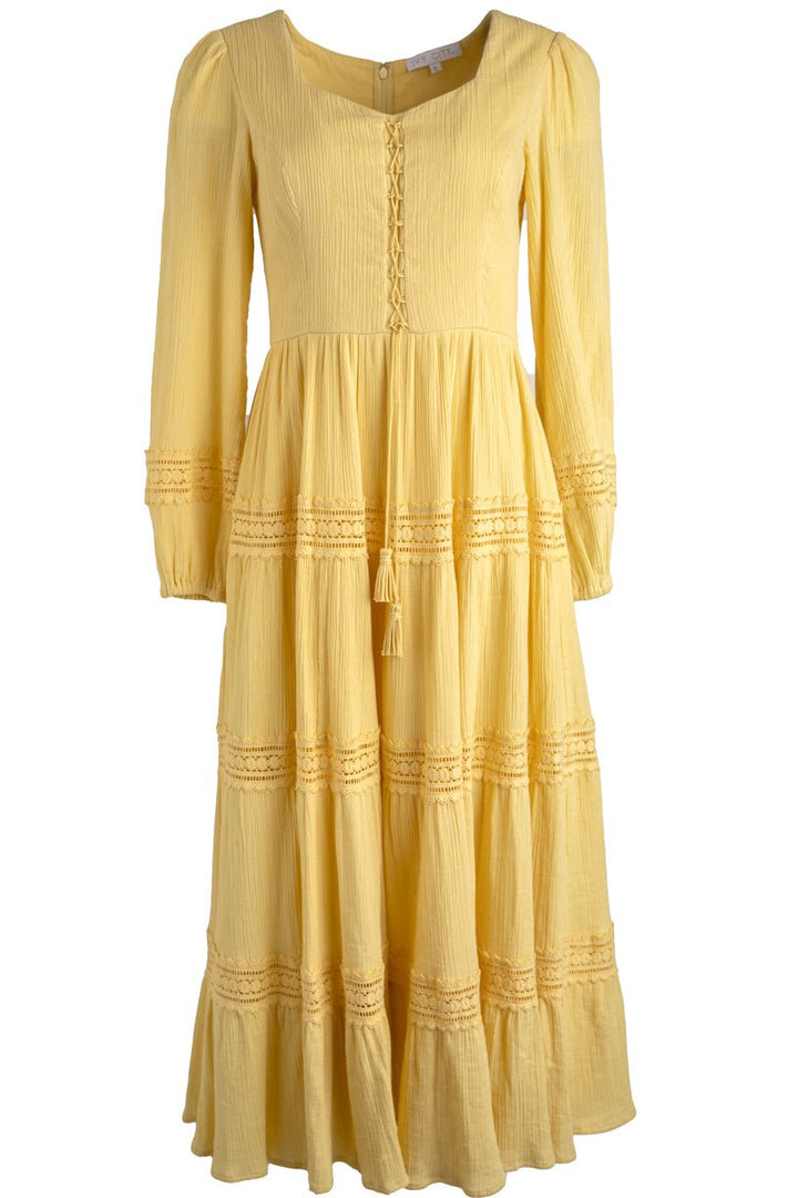 Joella Dress in Yellow-Adult