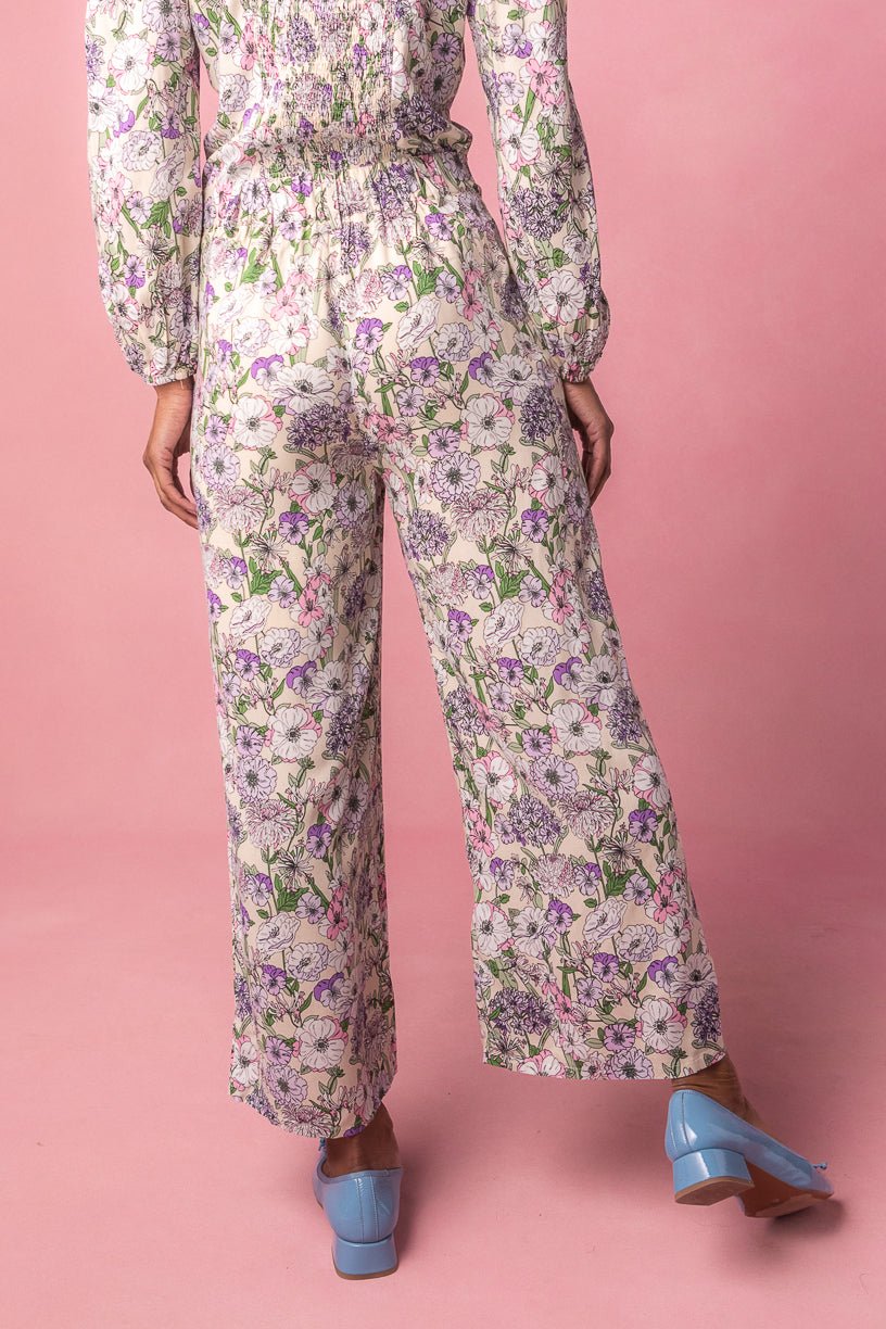 Lo Pants in Floral Bloom-Adult